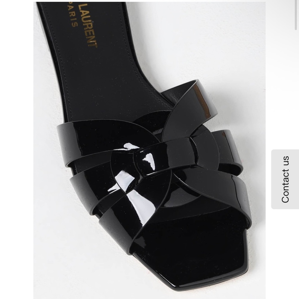 Saint Laurent Patent Leather Women's Sandals